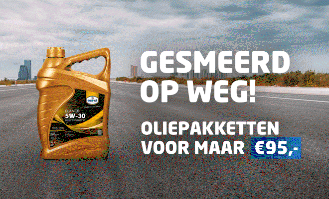 Gesmeerd op weg! | Oliepakketten voor maar €95.-