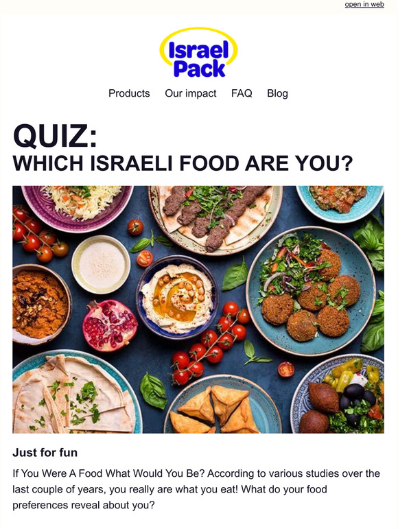 Fun quiz! If You Were A Food What Would You Be?