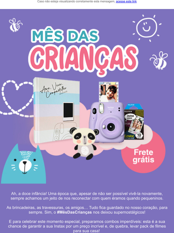 Ms das Crianas combina com Instax Mini 11!