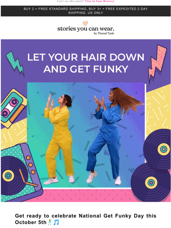 Break out of your funk with new threads