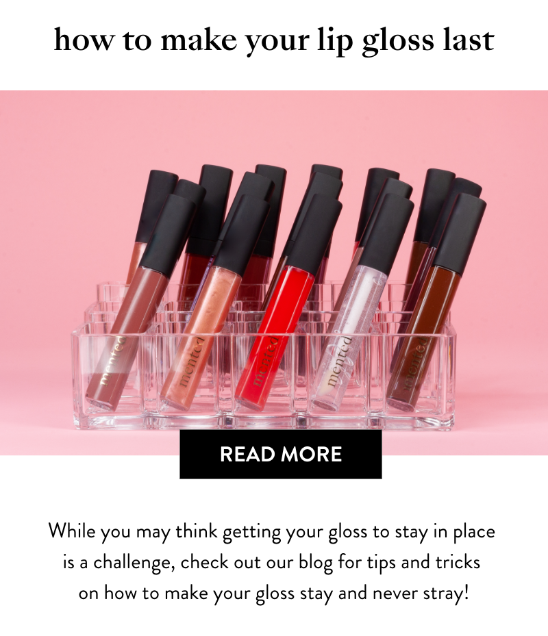 Mented Cosmetics How to Make Your Lip Gloss LAST! Milled