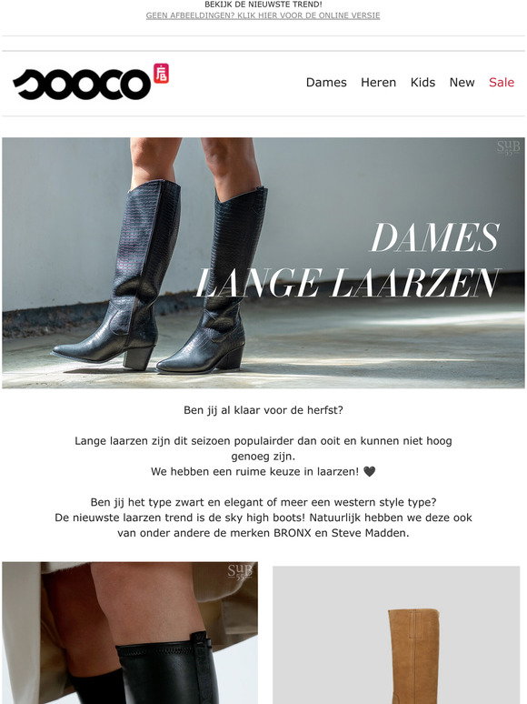 Sooco NL-BE: De mooiste lange laarzen! | Milled