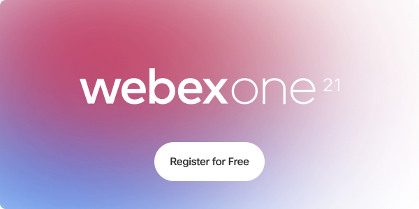2021 webexone Register for Free