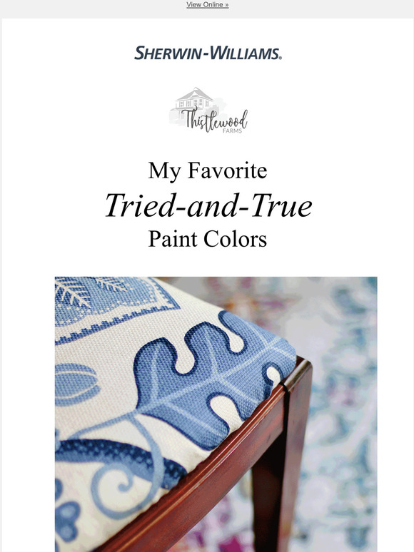 Sherwin Williams Home Our top 5 Peel and Stick colors Go for