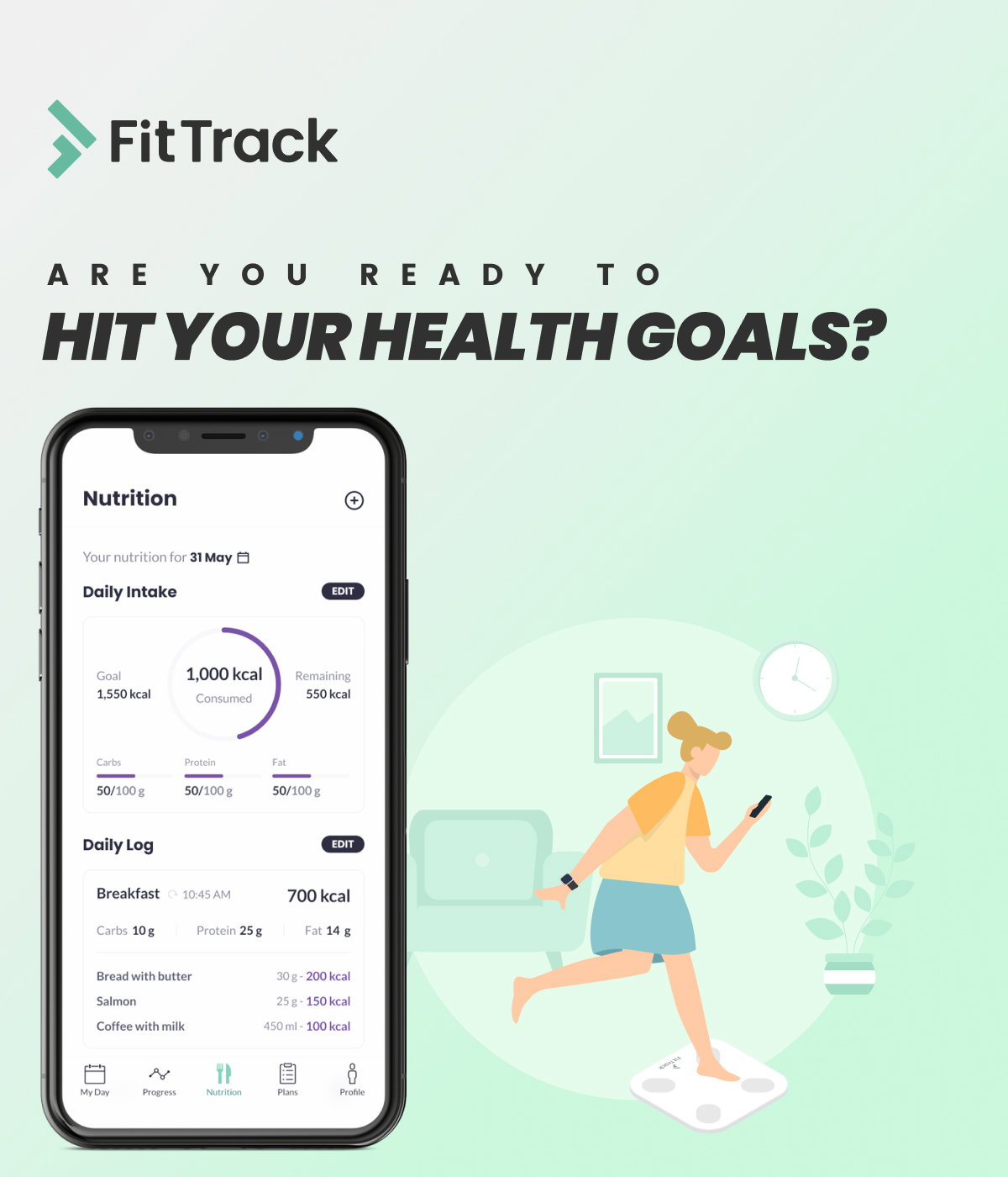 Meet the new FitTrack App