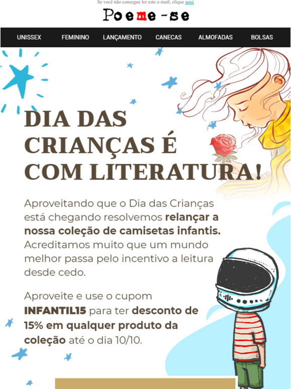 Dia das crianas  com literatura!