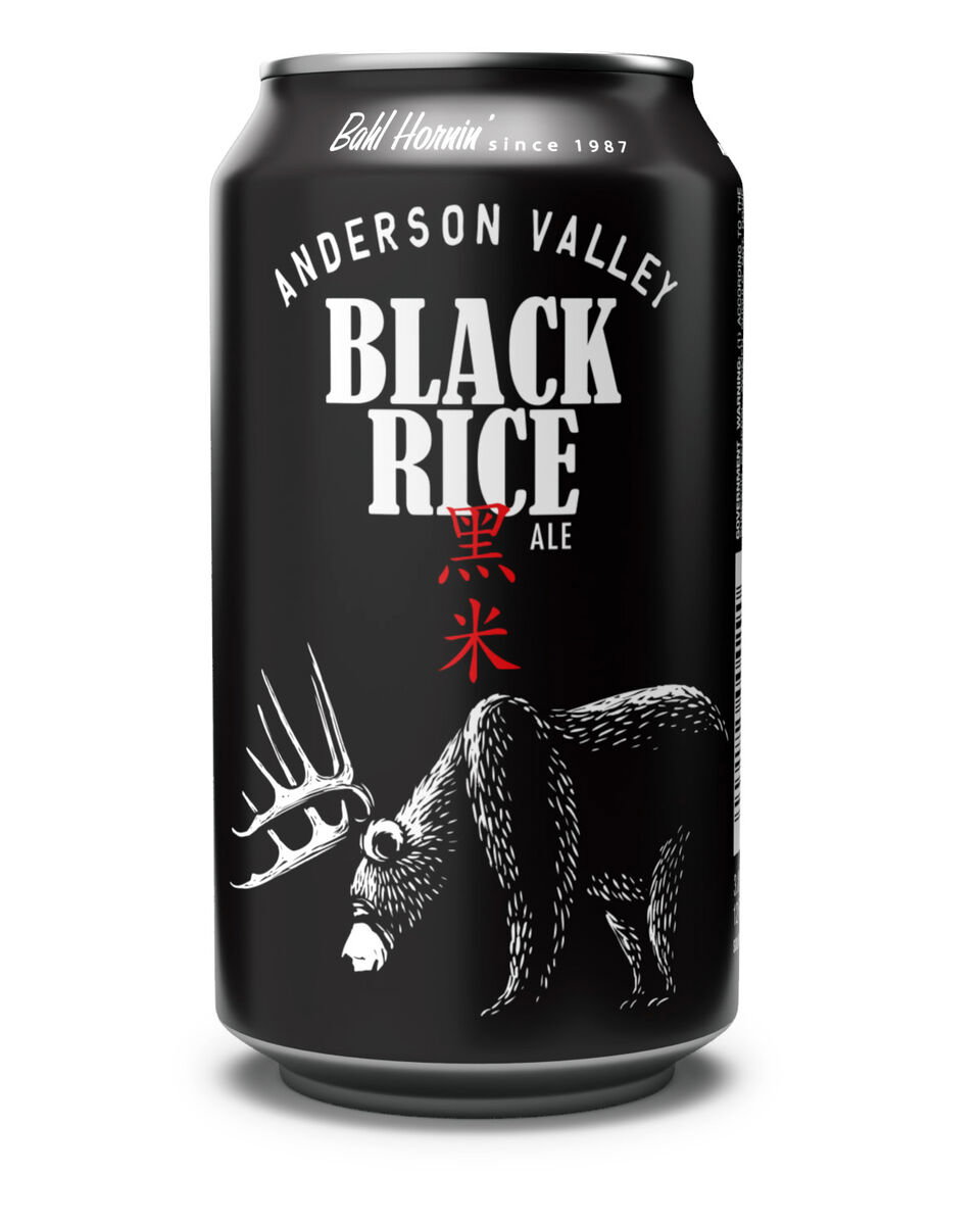 black rice anderson valley low-calorie beer black rice anderson valley low-calorie beer