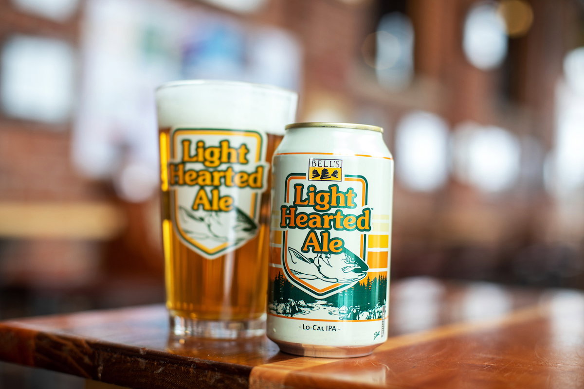 light hearted ale bell's brewery low-calorie beer light hearted ale bell's brewery low-calorie beer