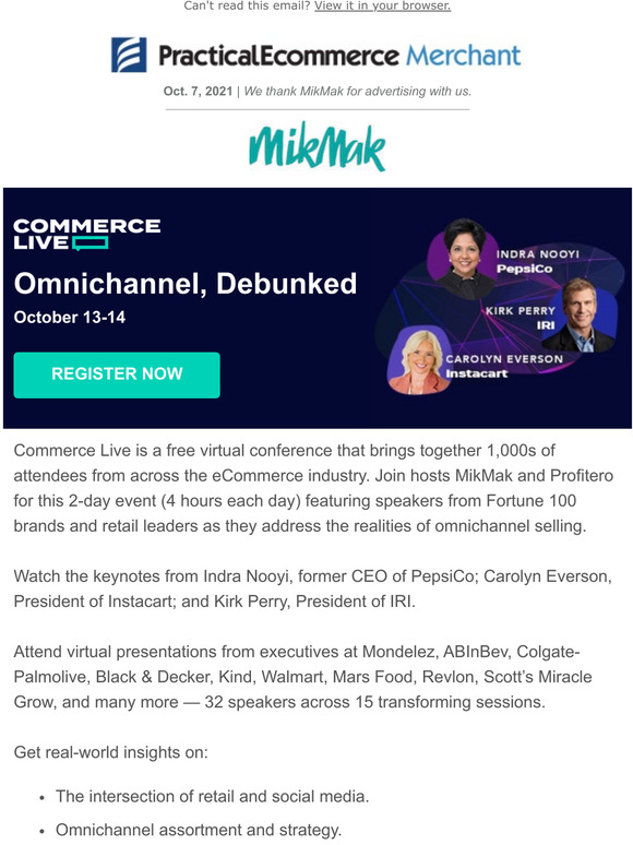 Hear Execs: PepsiCo, Instacart, Walmart, More