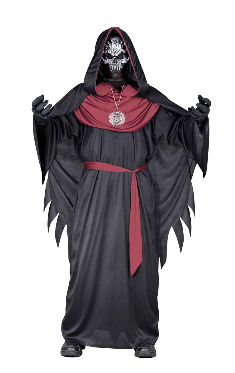 Mens Death Reaper Halloween Costume