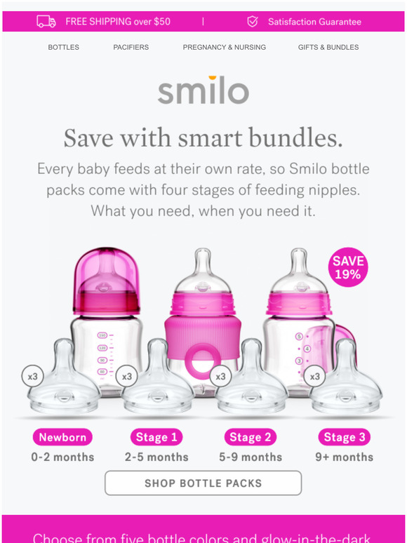 Smilo Baby: Does your BABY need the next size PACIFIER?