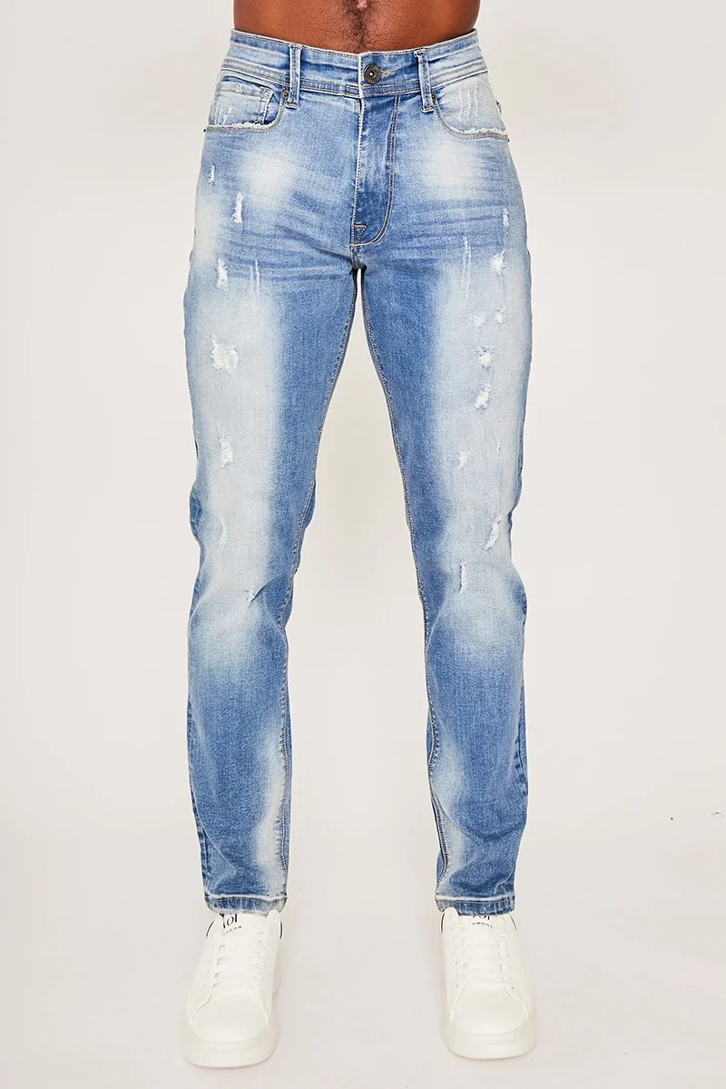 Image of Harlesden Tapered Jean - Light Blue