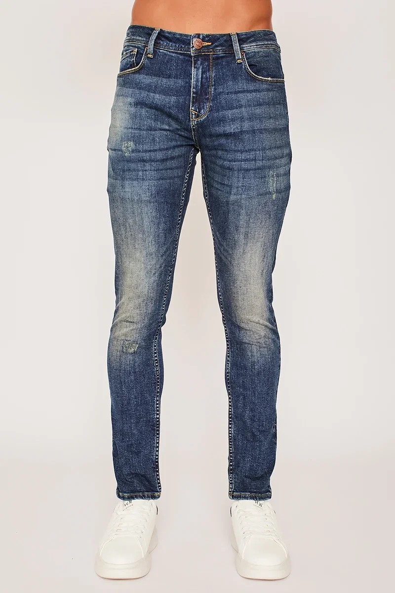 Image of GLF Tapered Jean - Dark Blue