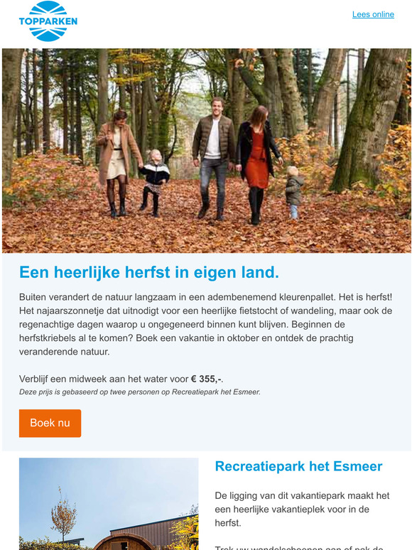  Herfstkriebels? Laat u verrassen aan het water