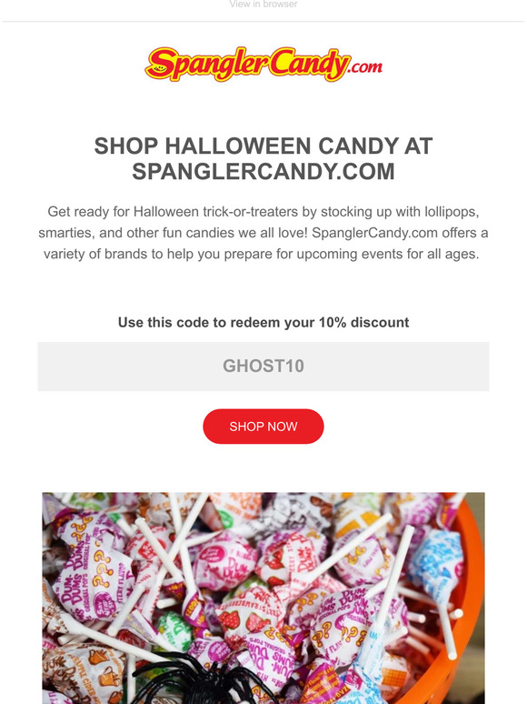 Stock up for Trick-or-Treaters!