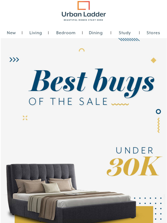 Guess WHAT? FLAT 50%OFF on Upholstered Beds.