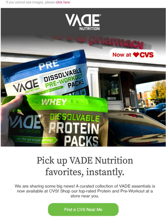 Where Is Vade Nutrition From Shark Tank Today?