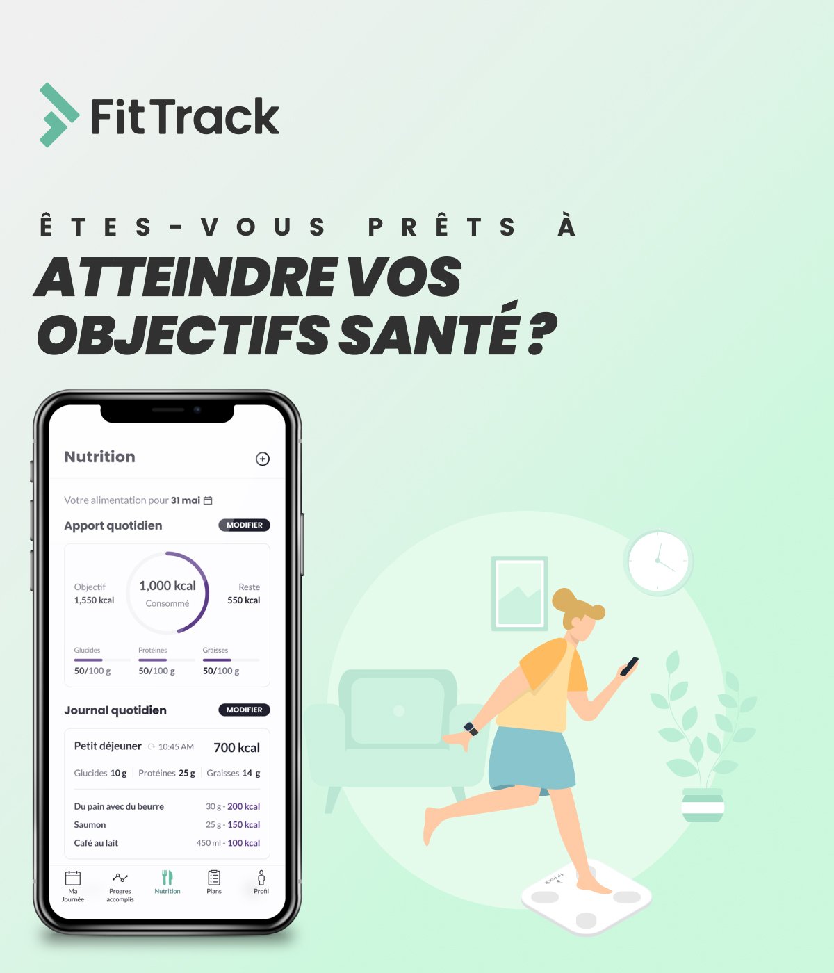 Meet the new FitTrack App