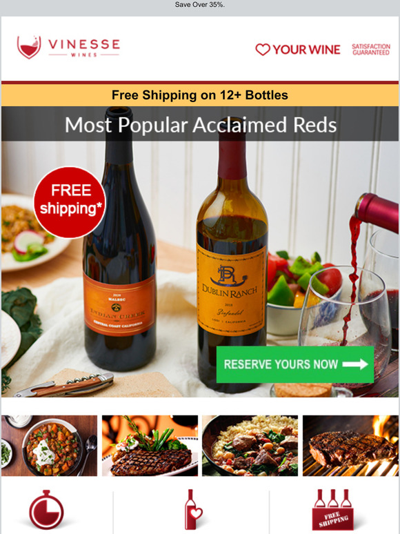 Most Popular Acclaimed Reds: Member-Celebrated Cab, Zin & Malbec for Fall Tasting Fun For Less Than $160/Case, Delivered