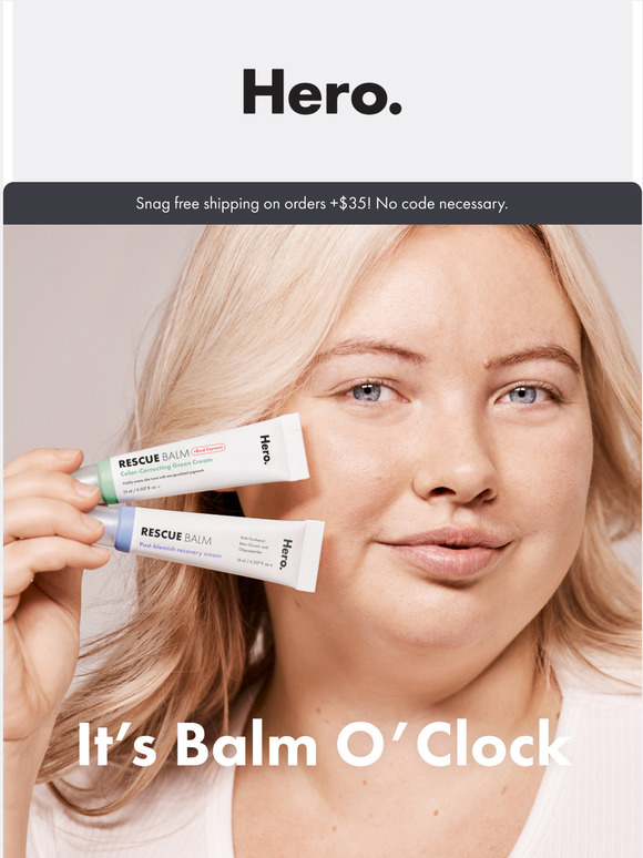 Mighty Patch The difference between Rescue Balm and Rescue Balm +Red