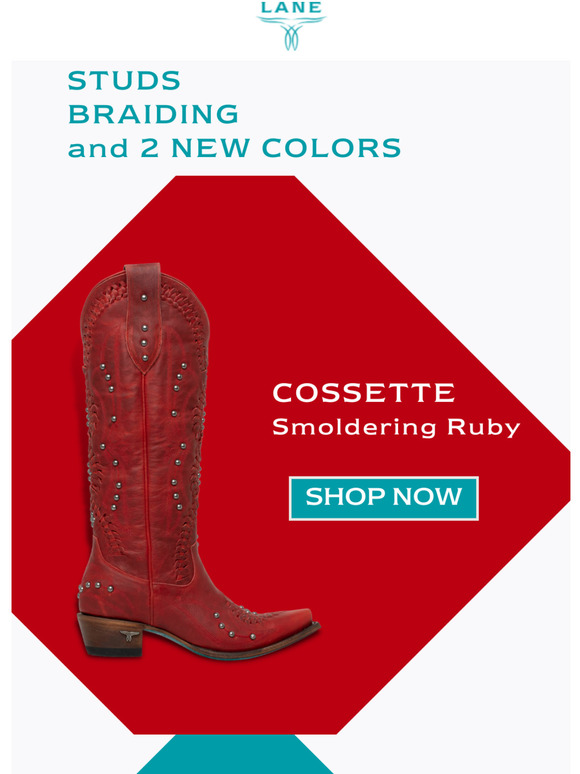 Lane Boots Cossette in 2 new colors! Milled