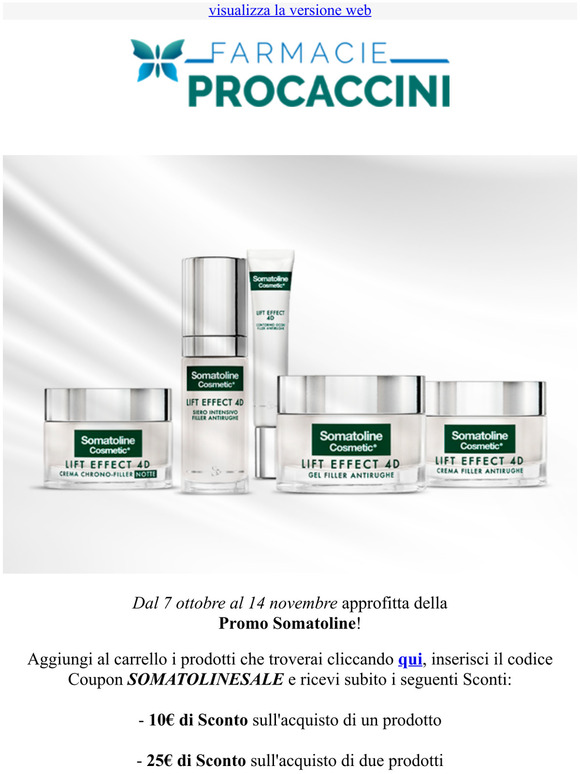 Scopri la Promo Somatoline e ottieni lo Sconto!
