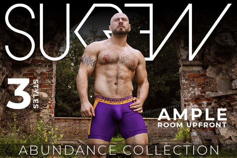 DeadGoodUndies: Bold new SUKREW + special prices on OLAF BENZ and MANSTORE  this weekend