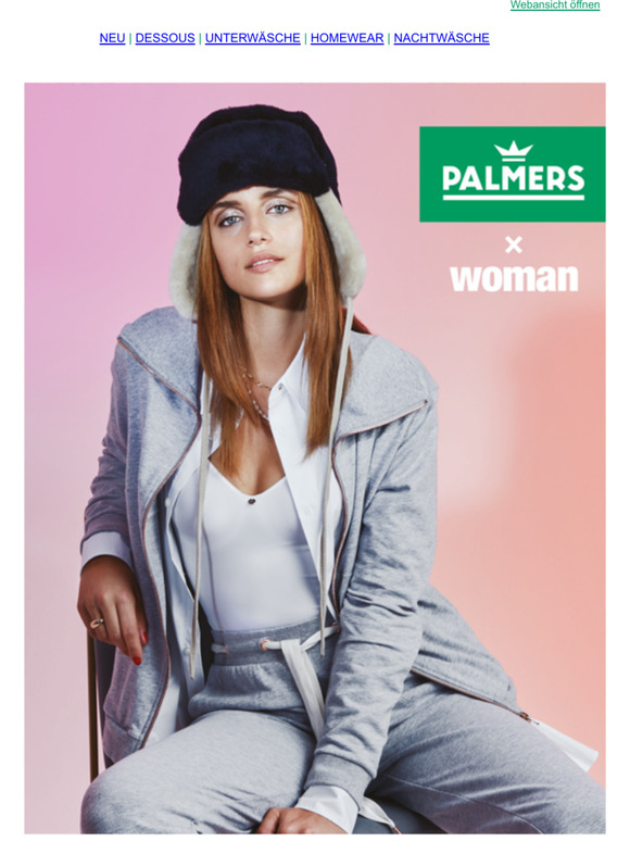  NEU: Exklusive PALMERS x WOMAN Kollektion