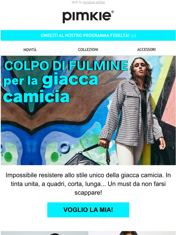 Colpo di fulmine per la giacca camicia (troppo bella!)