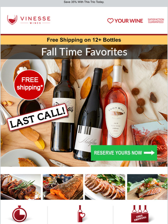 Last Chance for Fall Time Favorites: A Super Fall Lineup of Your Ros & Red Wine Faves for Less than $13.50/Btl