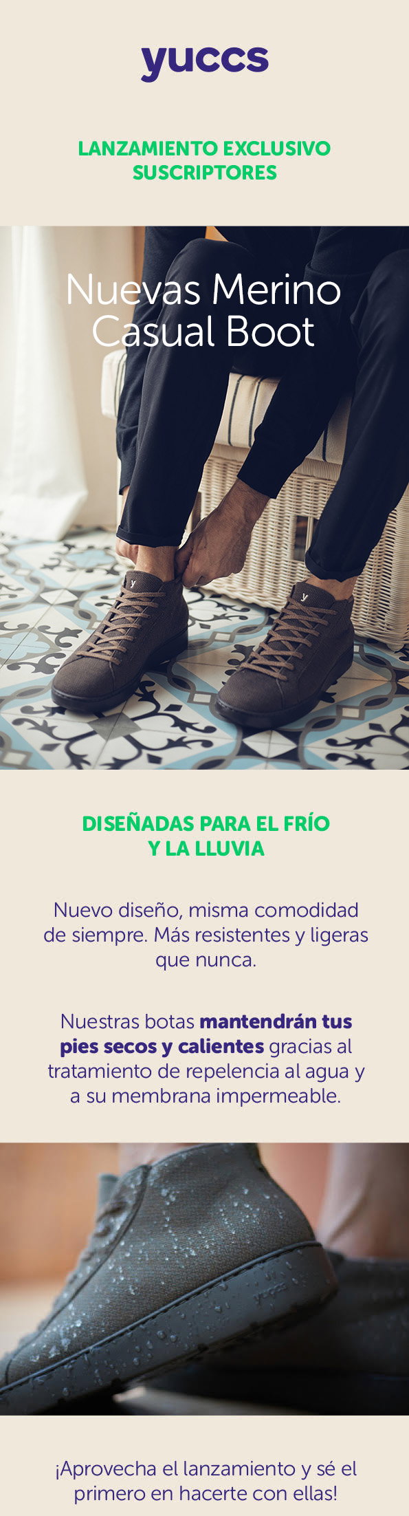 Yuccs Es: Nuevas Merino Casual Boot | Milled