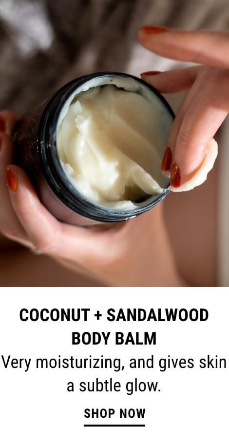 Coconut + Sandalwood Body Balm - Shop Now