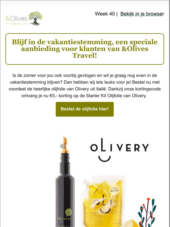 Blijf in de vakantiestemming!