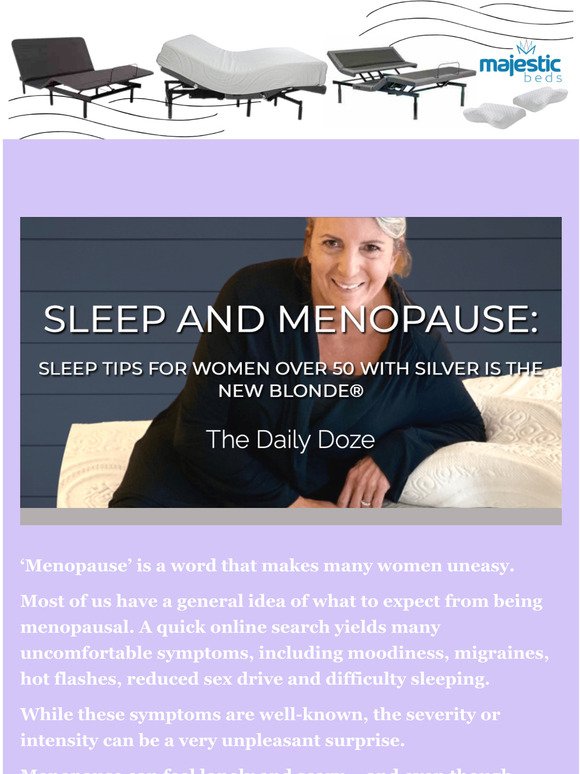 SLEEP AND MENOPAUSE