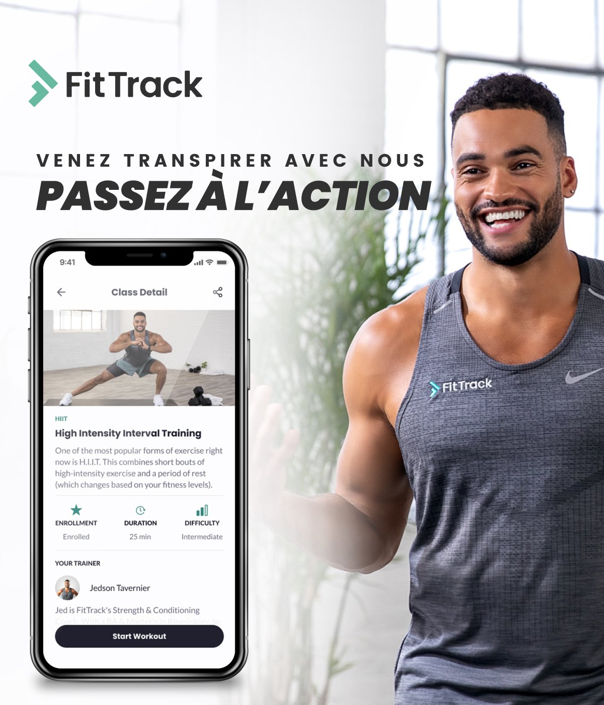 Meet the new FitTrack App