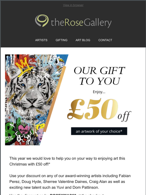 Our gift to you...