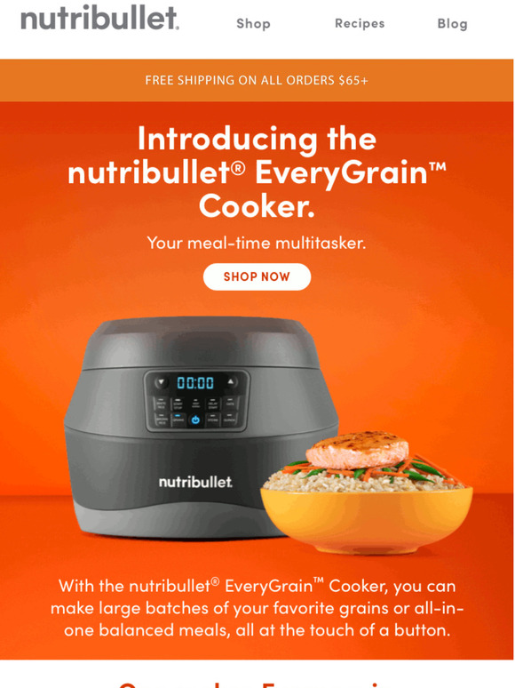 NutriBullet Have You Seen Our New Grain Cooker? Milled