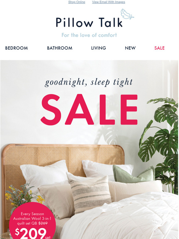 pillow talk wool quilt