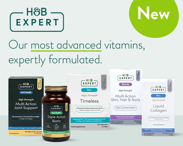 H&B EXPERT Our most advanced vitamins, expertly formulated. 