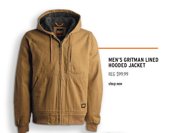 Men's Gritman Lined Hooded Jacket - Click to Shop