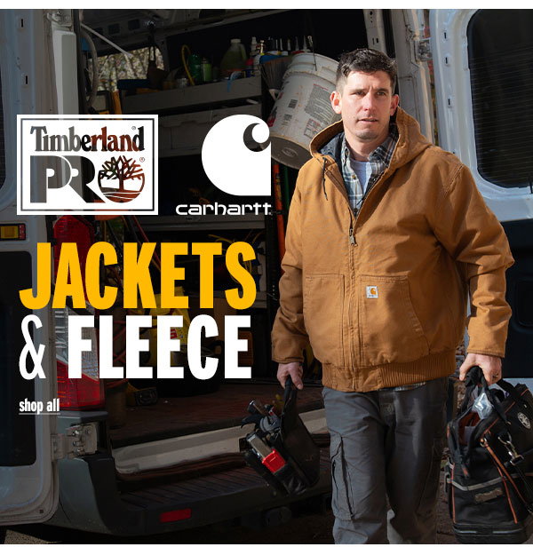 Timberland Pro & Carhartt Jackets & Fleece - Click to Shop All