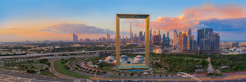 Free entry to the Dubai Frame   