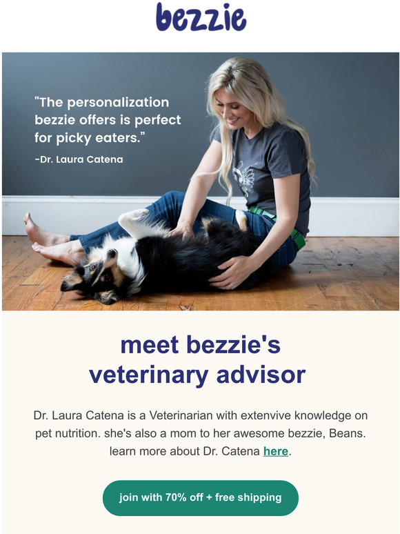 meet bezzie's veterinary advisor