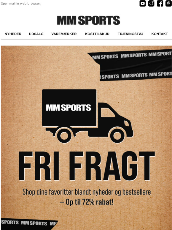  KUN IDAG: FRI FRAGT!