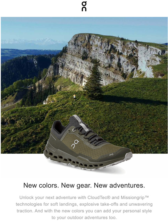 onrunning New in Great gear for new adventures Milled