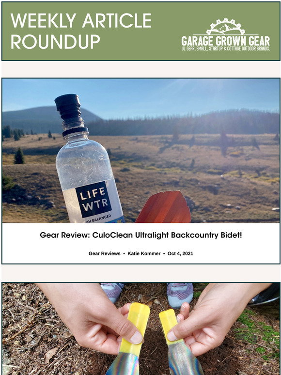 backpacking bidet ultralight