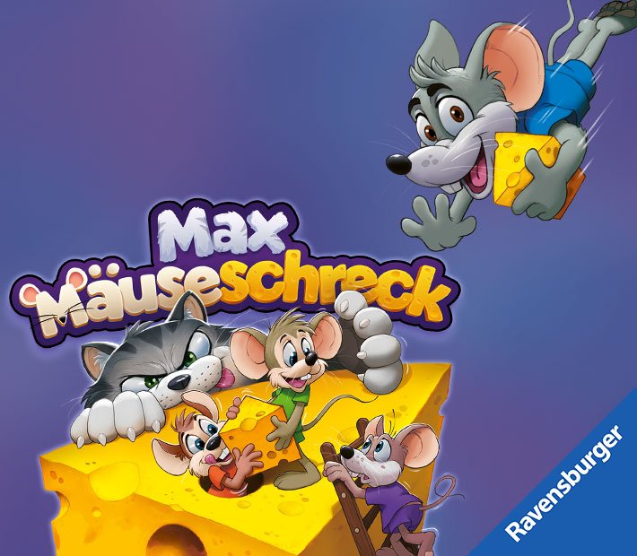 Ravensburger.de: Entdecke das neue Kinderspiel Max Museschreck