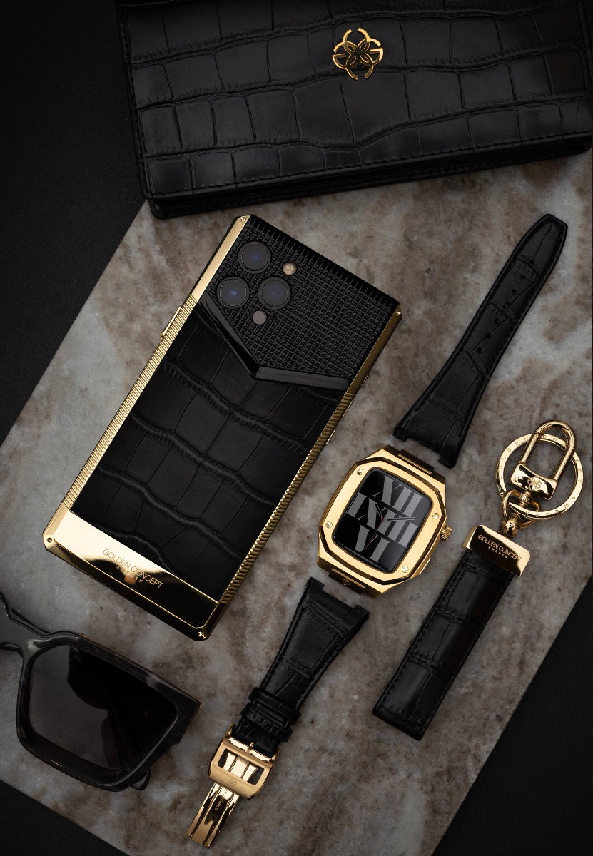 Golden Concept Crocodile Embossed Strap iPhone Case – GOLDEN CONCEPT