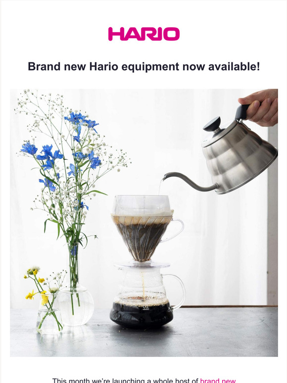 Hario Just Launched A Brand New Brewer, The W60 Dripper