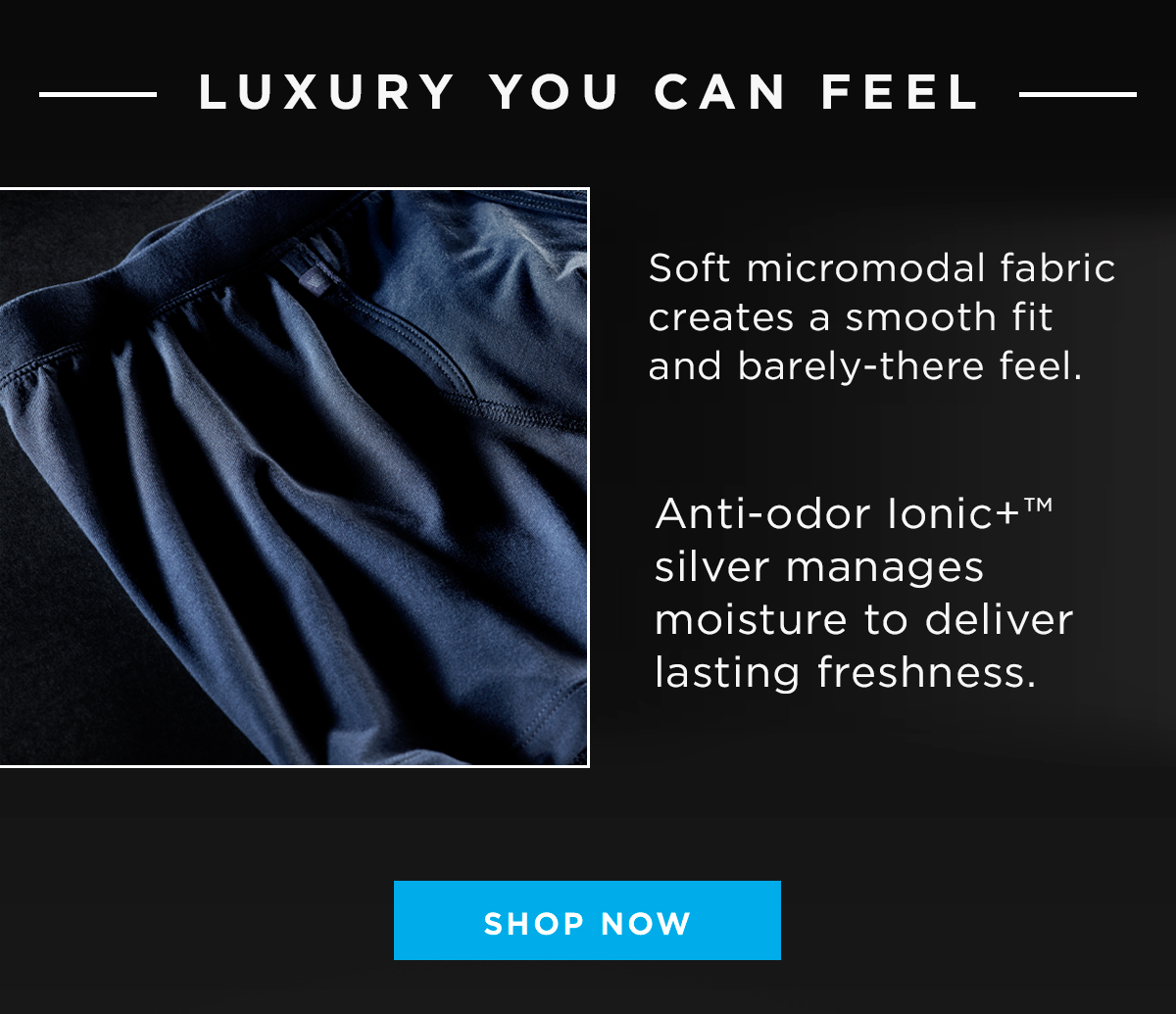 Mack Weldon Our softest boxers in new colors. Milled